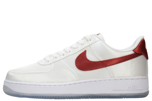 "SATIN VARSITY RED"WMNS AIR FORCE 1 '07