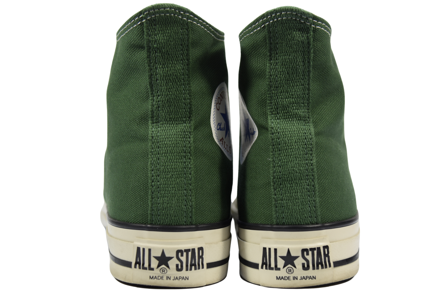 "GREEN"CANVAS ALL STAR J 80s HI