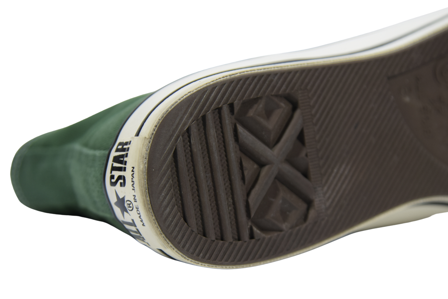"GREEN"CANVAS ALL STAR J 80s HI