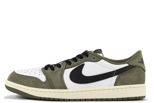 "MEDIUM OLIVE"AIR JORDAN 1 RETRO LOW OG