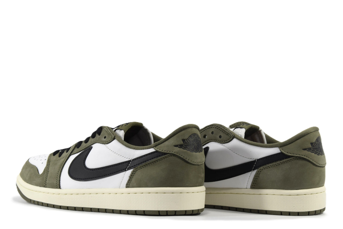 "MEDIUM OLIVE"AIR JORDAN 1 RETRO LOW OG