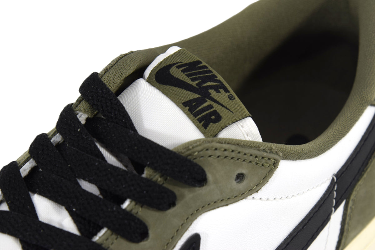 "MEDIUM OLIVE"AIR JORDAN 1 RETRO LOW OG