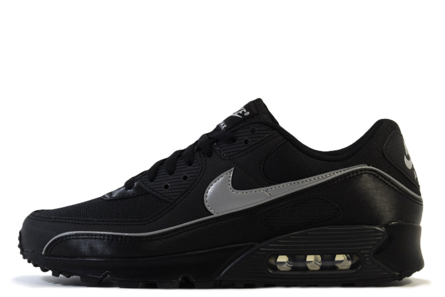 "BLACK REFLECTIVE"AIR MAX 90 PRM