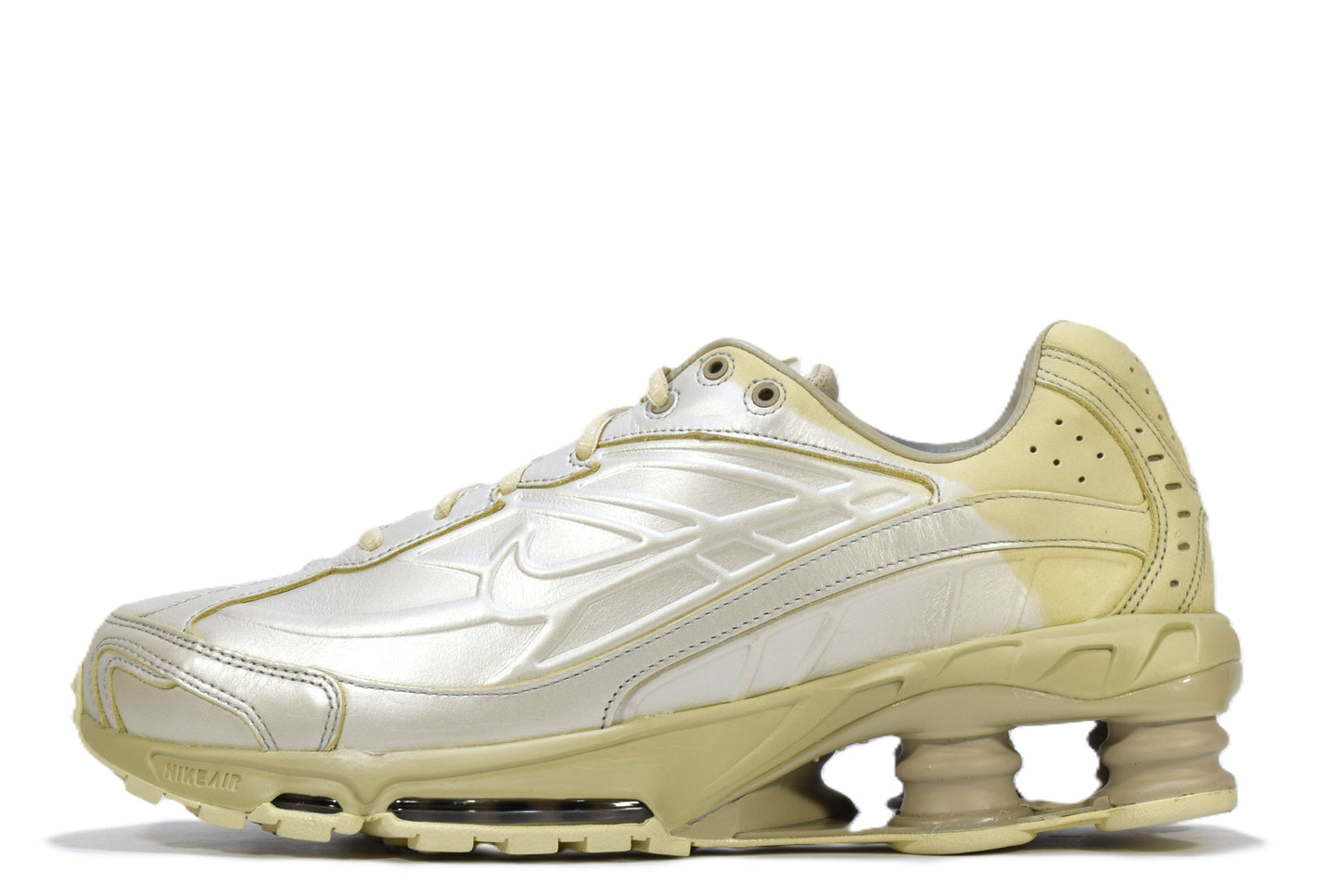 "METALLIC SILVER LT KHAKI"SHOX EIDE 2 PRM