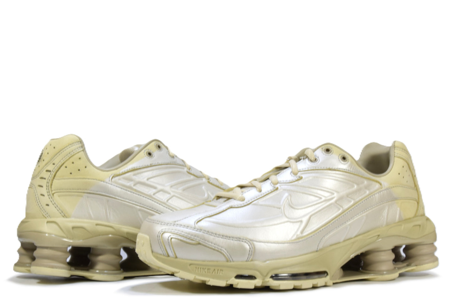"METALLIC SILVER LT KHAKI"SHOX EIDE 2 PRM