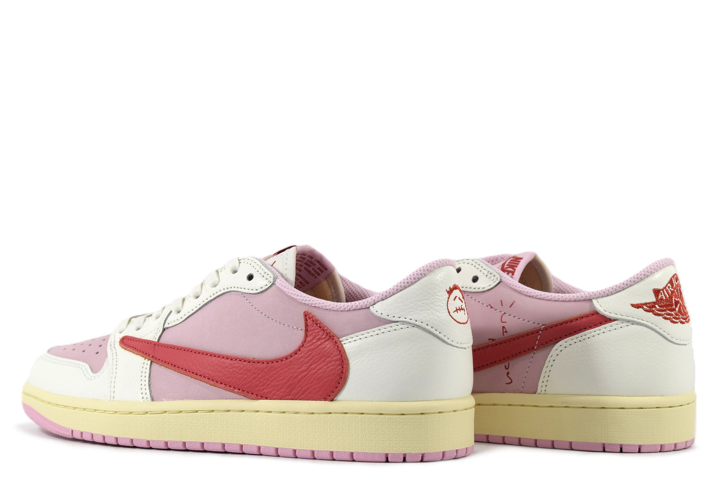 "TRAVIS SCOTT TROPICAL PINK"AIR JORDAN 1 LOW OG SP